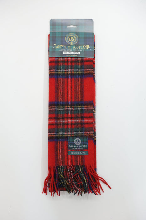 Tartans of Scotland Scarves | Traditional Scottish Tartan Patterned Scarves Celebrating Heritage & Clan Identity | Soft, Warm & Timeless Accessories for Everyday Wear, Gifting, Travel & Cultural Pride
