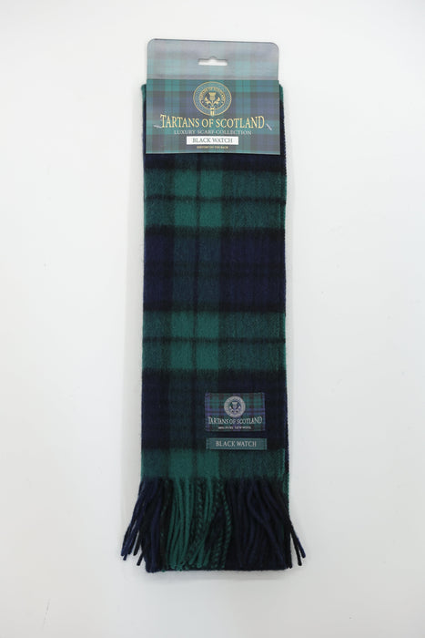 Tartans of Scotland Scarves | Traditional Scottish Tartan Patterned Scarves Celebrating Heritage & Clan Identity | Soft, Warm & Timeless Accessories for Everyday Wear, Gifting, Travel & Cultural Pride