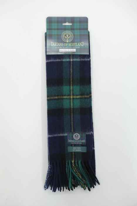 Tartans of Scotland Scarves | Traditional Scottish Tartan Patterned Scarves Celebrating Heritage & Clan Identity | Soft, Warm & Timeless Accessories for Everyday Wear, Gifting, Travel & Cultural Pride