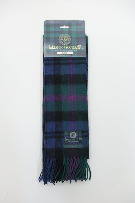 Tartans of Scotland Scarves | Traditional Scottish Tartan Patterned Scarves Celebrating Heritage & Clan Identity | Soft, Warm & Timeless Accessories for Everyday Wear, Gifting, Travel & Cultural Pride