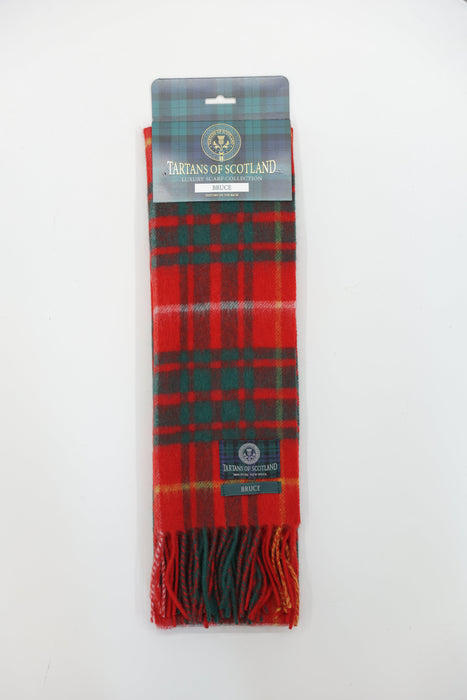 Tartans of Scotland Scarves | Traditional Scottish Tartan Patterned Scarves Celebrating Heritage & Clan Identity | Soft, Warm & Timeless Accessories for Everyday Wear, Gifting, Travel & Cultural Pride