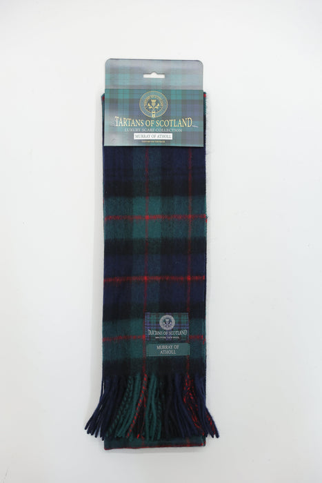 Tartans of Scotland Scarves | Traditional Scottish Tartan Patterned Scarves Celebrating Heritage & Clan Identity | Soft, Warm & Timeless Accessories for Everyday Wear, Gifting, Travel & Cultural Pride