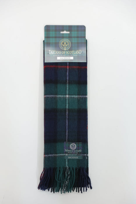 Tartans of Scotland Scarves | Traditional Scottish Tartan Patterned Scarves Celebrating Heritage & Clan Identity | Soft, Warm & Timeless Accessories for Everyday Wear, Gifting, Travel & Cultural Pride