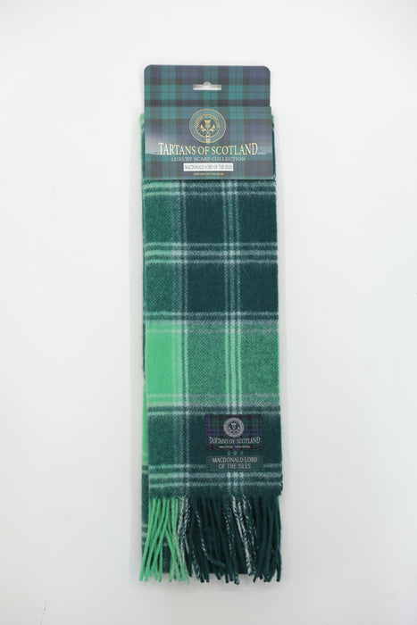 Tartans of Scotland Scarves | Traditional Scottish Tartan Patterned Scarves Celebrating Heritage & Clan Identity | Soft, Warm & Timeless Accessories for Everyday Wear, Gifting, Travel & Cultural Pride