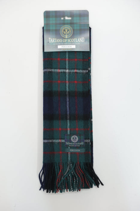 Tartans of Scotland Scarves | Traditional Scottish Tartan Patterned Scarves Celebrating Heritage & Clan Identity | Soft, Warm & Timeless Accessories for Everyday Wear, Gifting, Travel & Cultural Pride