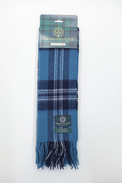 Tartans of Scotland Scarves | Traditional Scottish Tartan Patterned Scarves Celebrating Heritage & Clan Identity | Soft, Warm & Timeless Accessories for Everyday Wear, Gifting, Travel & Cultural Pride