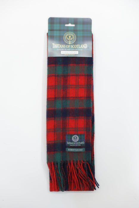 Tartans of Scotland Scarves | Traditional Scottish Tartan Patterned Scarves Celebrating Heritage & Clan Identity | Soft, Warm & Timeless Accessories for Everyday Wear, Gifting, Travel & Cultural Pride