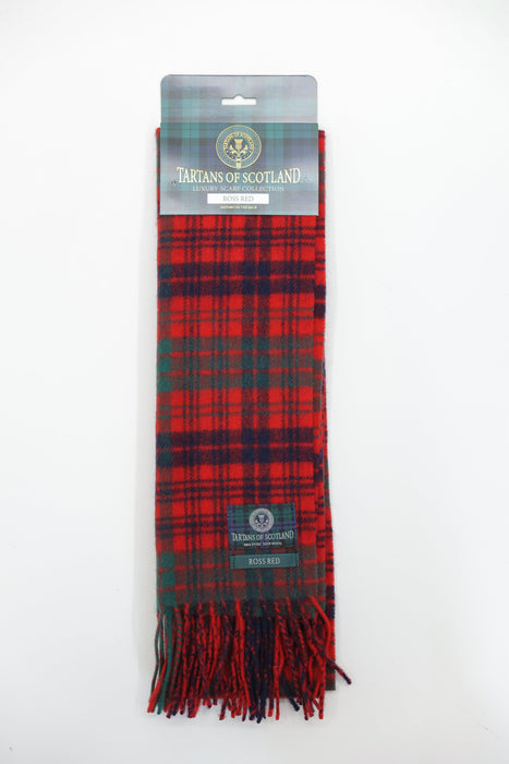 Tartans of Scotland Scarves | Traditional Scottish Tartan Patterned Scarves Celebrating Heritage & Clan Identity | Soft, Warm & Timeless Accessories for Everyday Wear, Gifting, Travel & Cultural Pride