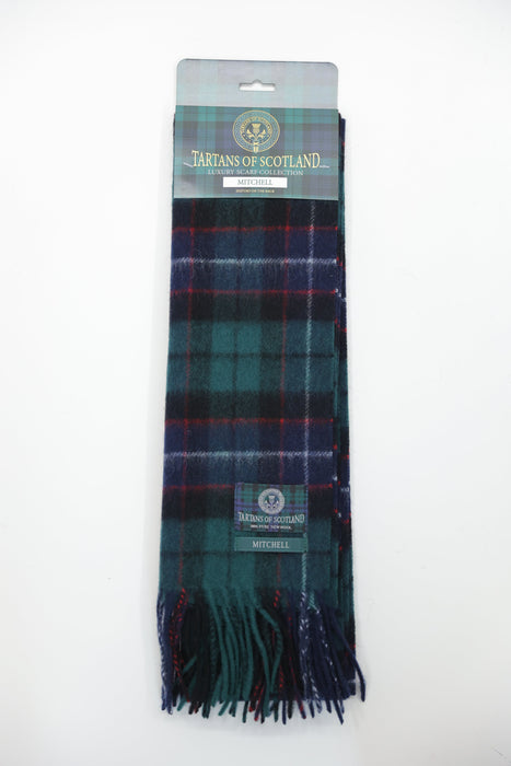 Tartans of Scotland Scarves | Traditional Scottish Tartan Patterned Scarves Celebrating Heritage & Clan Identity | Soft, Warm & Timeless Accessories for Everyday Wear, Gifting, Travel & Cultural Pride