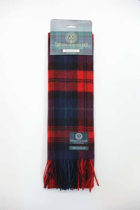 Tartans of Scotland Scarves | Traditional Scottish Tartan Patterned Scarves Celebrating Heritage & Clan Identity | Soft, Warm & Timeless Accessories for Everyday Wear, Gifting, Travel & Cultural Pride