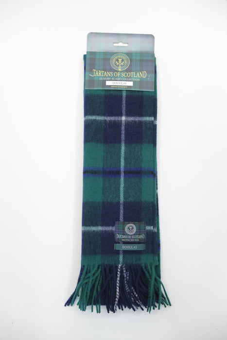Tartans of Scotland Scarves | Traditional Scottish Tartan Patterned Scarves Celebrating Heritage & Clan Identity | Soft, Warm & Timeless Accessories for Everyday Wear, Gifting, Travel & Cultural Pride