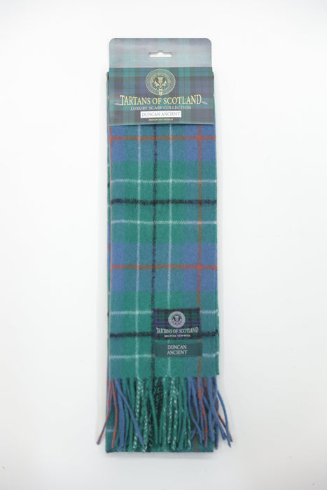 Tartans of Scotland Scarves | Traditional Scottish Tartan Patterned Scarves Celebrating Heritage & Clan Identity | Soft, Warm & Timeless Accessories for Everyday Wear, Gifting, Travel & Cultural Pride