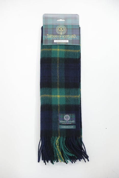Tartans of Scotland Scarves | Traditional Scottish Tartan Patterned Scarves Celebrating Heritage & Clan Identity | Soft, Warm & Timeless Accessories for Everyday Wear, Gifting, Travel & Cultural Pride