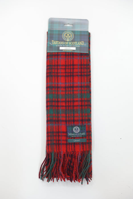 Tartans of Scotland Scarves | Traditional Scottish Tartan Patterned Scarves Celebrating Heritage & Clan Identity | Soft, Warm & Timeless Accessories for Everyday Wear, Gifting, Travel & Cultural Pride