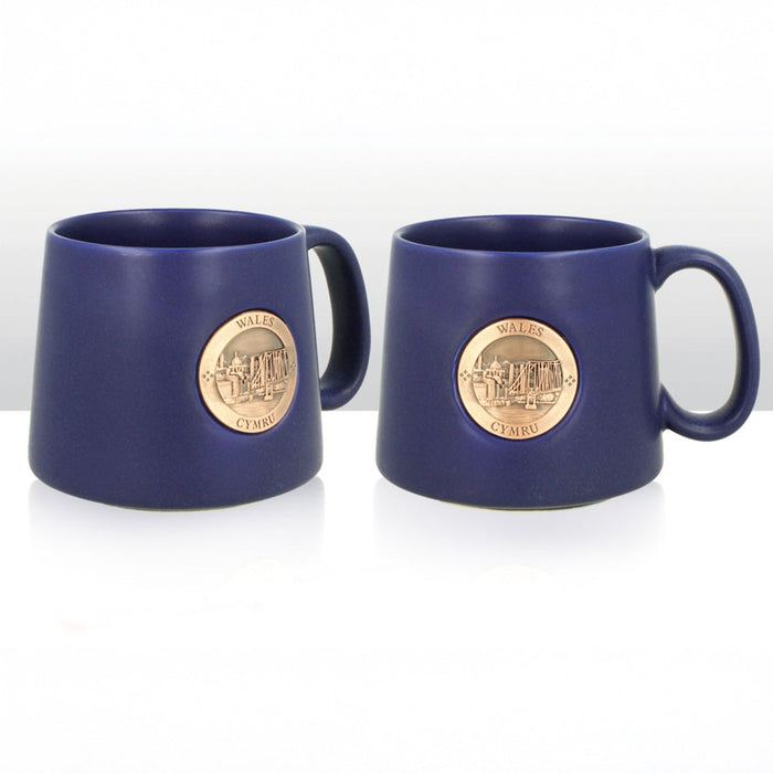 Wales Montage Metal Disc Ceramic Mug 0012