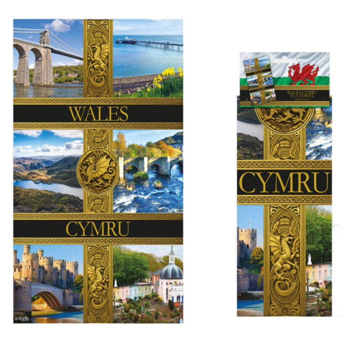 Wales Photographic Tea Towel 0012
