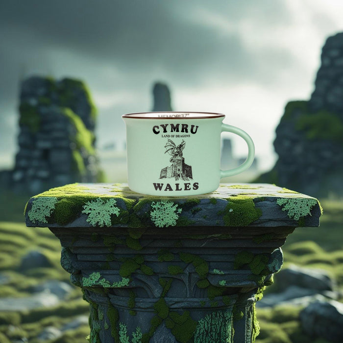 Welsh Mint Matt Porcelain Mug