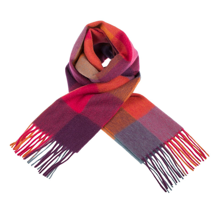 Welsh Woollens 100% Lambswool Scarf | Traditional Craftsmanship Meets Timeless Comfort | Luxuriously Soft Lambswool Woven in Wales | Elegant, Warm & Naturally Breathable