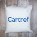 Cartref / Home Welsh Cushion - Linen Effect