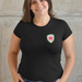 Cymru Welsh Shield |  Womens T Shirt black