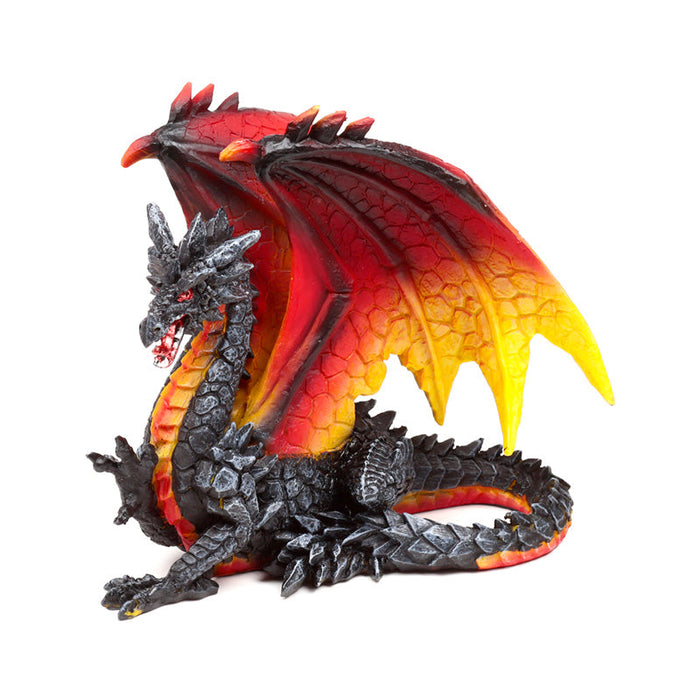 Dark Legends Defender of the Night Obsidian Perched Fire Dragon