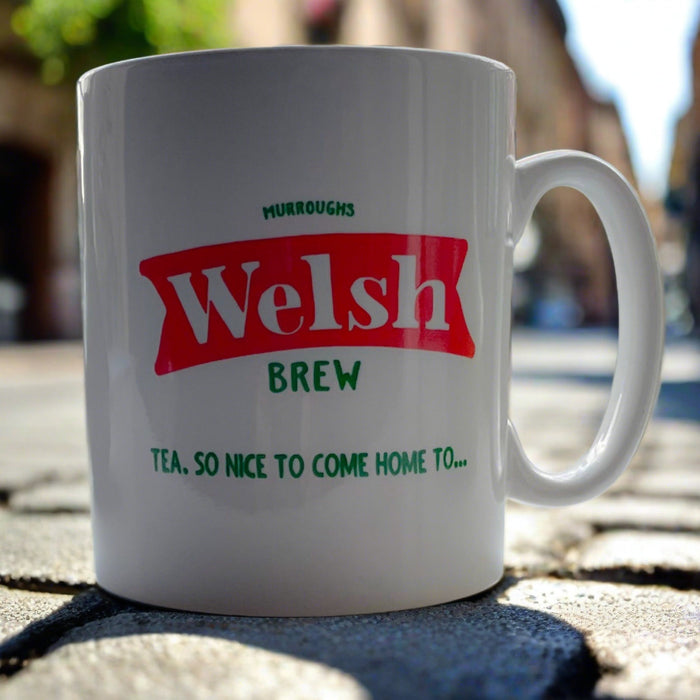Welsh Brew Tea Mug (white)