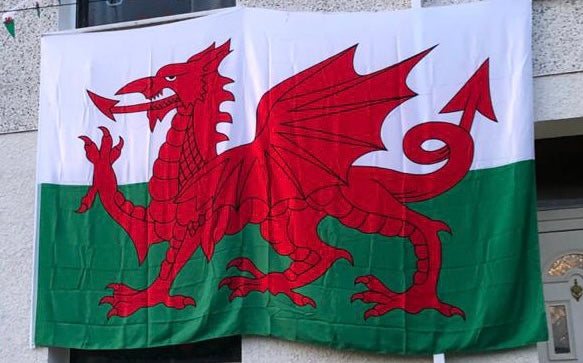 Special Offer - Welsh Flag - Super Extra Large 12Ft X 8Ft