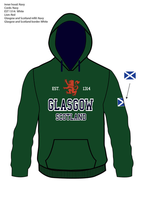 Scotland Est 1314 Glasgow Hoodie