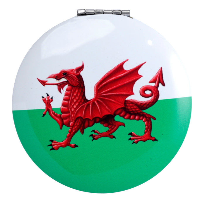 Welsh Dragon Wales (Cymru) Souvenir Compact Mirror