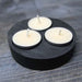 Triple tealight candle holder wales