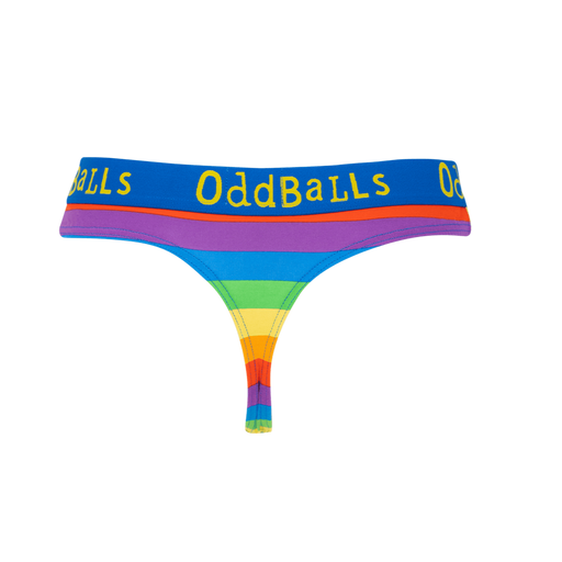 Rainbow - Ladies Thong by OddBalls