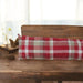 Red balmoral check Draught Excluder