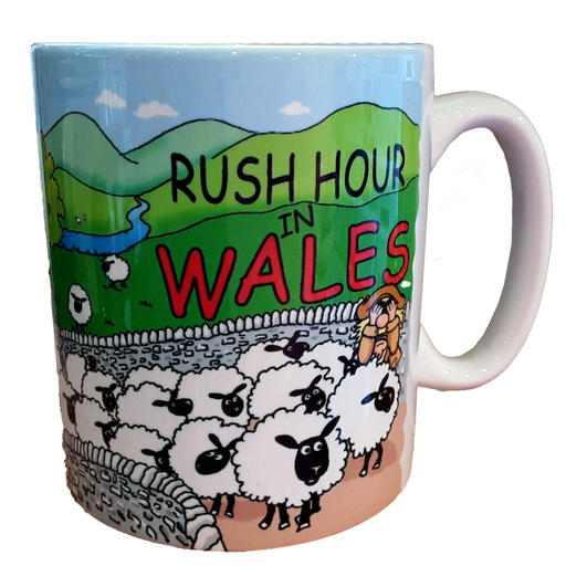 Rush Hour in Wales - Welsh Mug