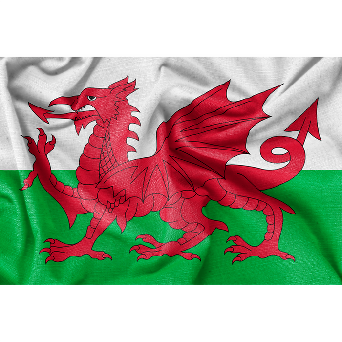 Special Offer - Medium Welsh Flag 5Ft X 3Ft