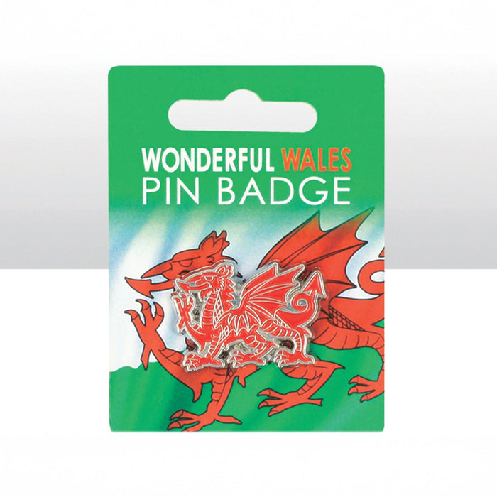 Wales Dragon Pin Badge 0012