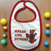 Ready to make new parents smile? Grab the "Welsh and Hungry" Welsh Bib today and make your gift unforgettable!