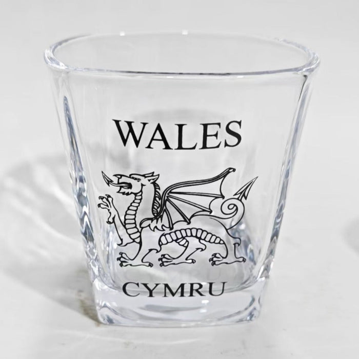 Wales Dragon Cymru Whisky Tumbler