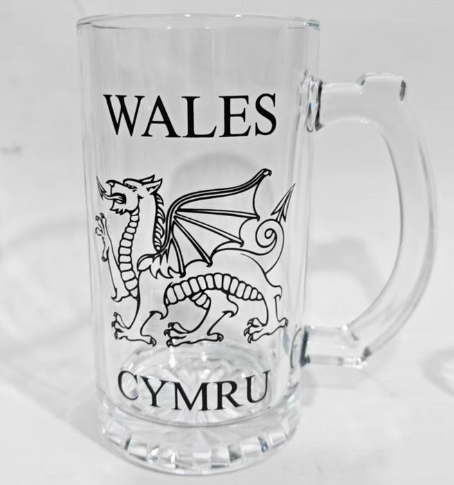 Wales Dragon Cymru Pint Tankard