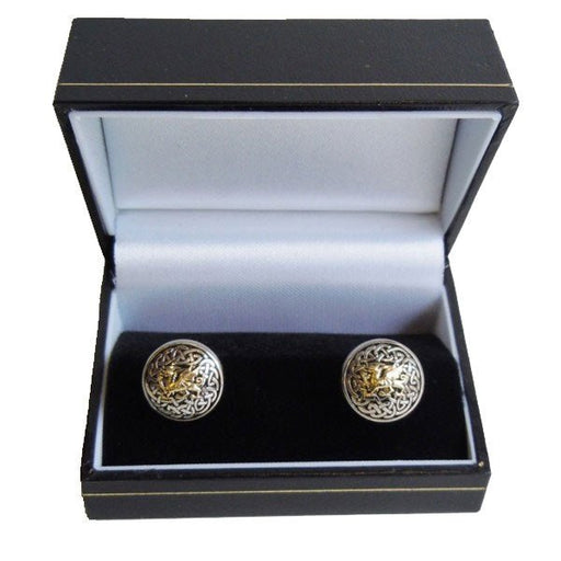 A. E. Williams Celtic Knot With Dragon Cufflinks (3877) - Giftware Wales