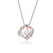 Always in my Heart White Topaz Pendant by Clogau® - Giftware Wales