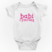 Babi Cymraeg (Welsh Baby) - Baby Grow Available in 3 colours - Giftware Wales