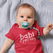 Babi Cymraeg (Welsh Baby) - Baby Grow Available in 3 colours - Giftware Wales