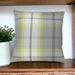 Balmoral Check wool Touch cushions - Giftware Wales