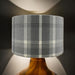 Balmoral Pattern Lamp Shade - Dove Grey - Giftware Wales