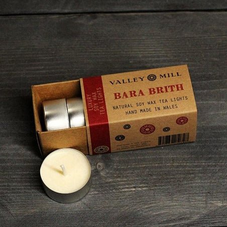 Bara Brith Soy Wax - Tea Lights - Giftware Wales