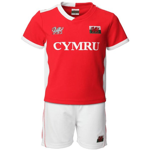 BARGAIN BASEMENT - Baby & Children's Welsh Football Kit - Giftware Wales