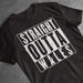 BARGAIN BASEMENT - Straight Outta Wales - Hip Hop Welsh T-Shirt - Giftware Wales