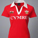 BARGAIN BASEMENT Women's 'Cymru' Rugby Shirt - Short Sleeve - Giftware Wales