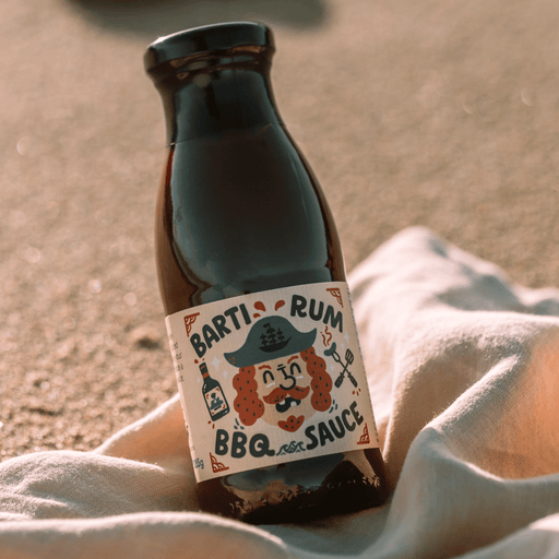 Barti Welsh Rum BBQ Sauce, Spiced Rum Gift - Giftware Wales