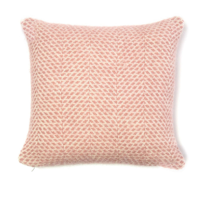 Beehive Dusky Pink Cushion - Pure New Wool Cushion by Tweedmill®